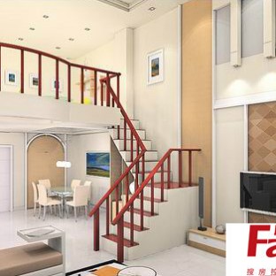 現(xiàn)代躍層裝修效果圖賞析 打造藝術(shù)與實用兼?zhèn)涞淖≌覂?nèi)空間