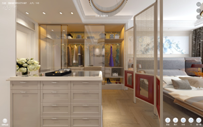 美式經(jīng)典四居住宅裝修實景賞析 綠城熙園190平空間設(shè)計解析